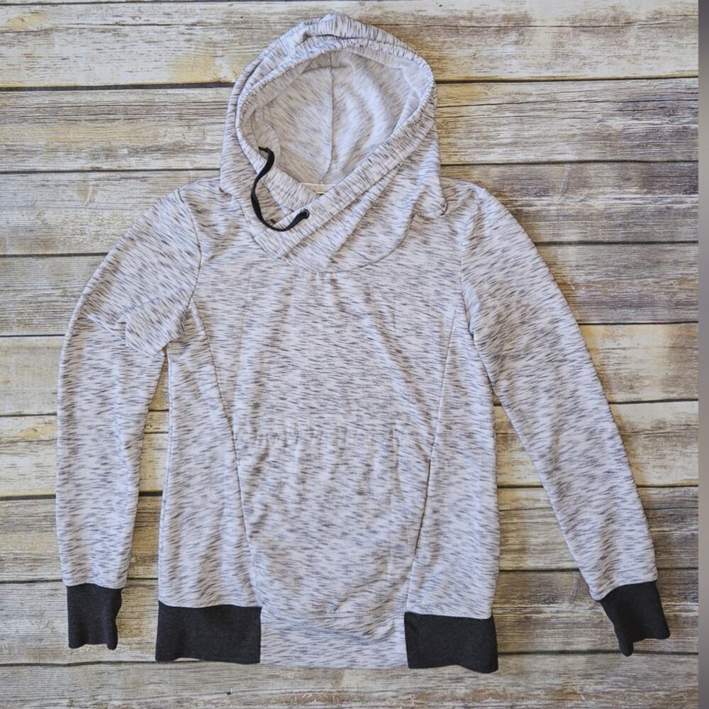 Kiwi Kate Light Gray Hoodie sz M